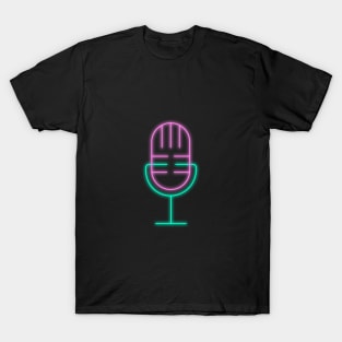 Singer Mic - Music Lover T-Shirt